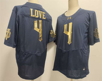 Jeremiyah Love Notre Dame Fighting Irish navy Limited jersey