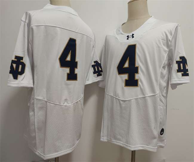 Jeremiyah Love Notre Dame Fighting Irish white jersey