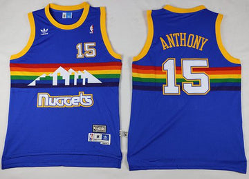 Carmelo Anthony Denver Nuggets blue jersey