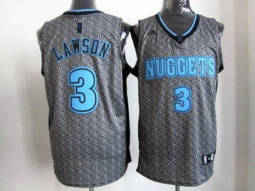 Ty Lawson Denver Nuggets grey Fashion Static jersey