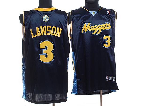 Ty Lawson Denver Nuggets blue jersey