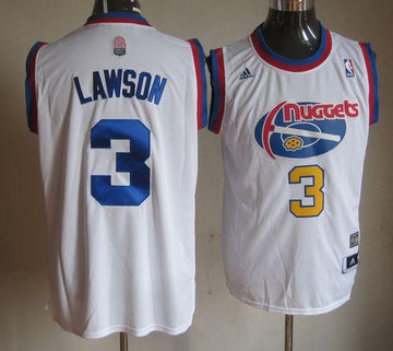 Ty Lawson Denver Nuggets white Classic jersey