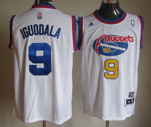 Andre Iguodala Denver Nuggets white Classic jersey