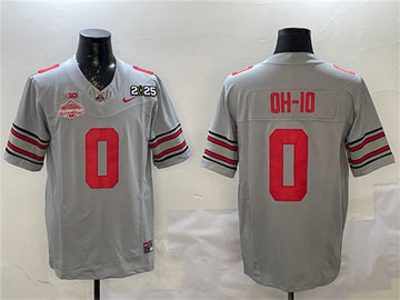 Ohio State Buckeyes gray jersey