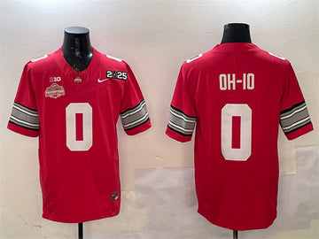 Ohio State Buckeyes red jersey