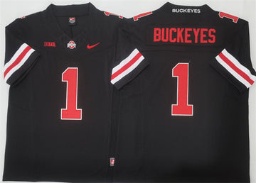 Ohio State Buckeyes black jersey