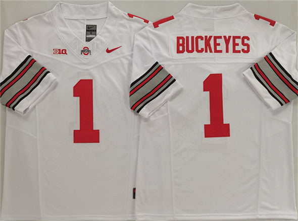 Ohio State Buckeyes white jersey
