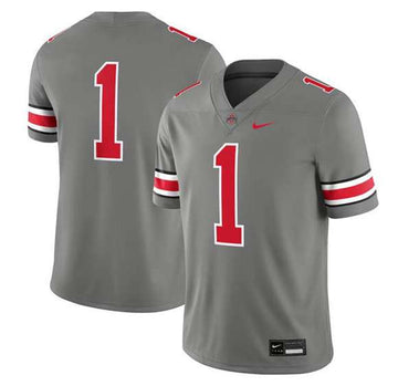 Ohio State Buckeyes gray jersey