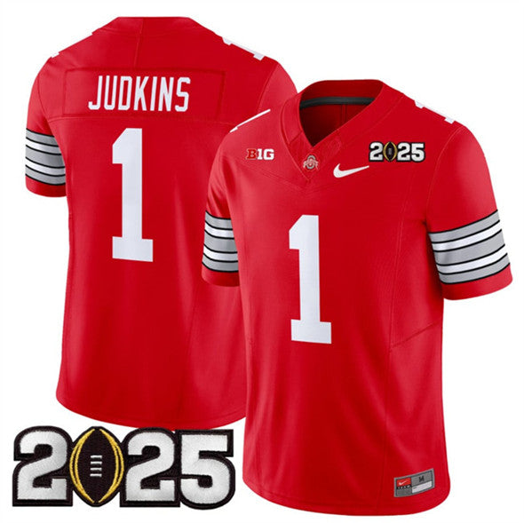 Quinshon Judkins Ohio State Buckeyes red jersey
