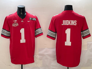 Quinshon Judkins Ohio State Buckeyes red jersey