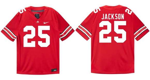 Bo Jackson Ohio State Buckeyes red jersey