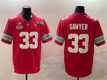 Jack Sawyer Ohio State Buckeyes red jersey