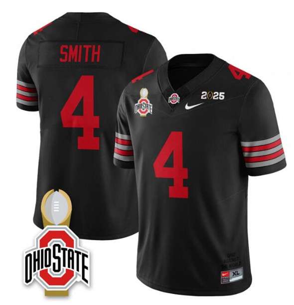 Jeremiah Smith Ohio State Buckeyes black FUSE jersey