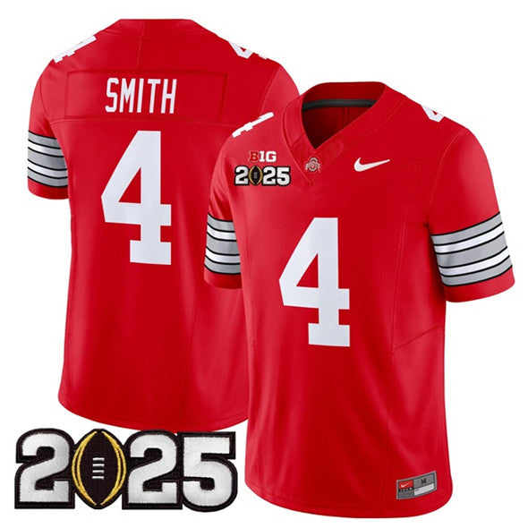 Jeremiah Smith Ohio State Buckeyes red jersey