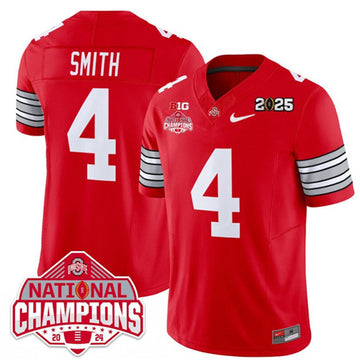 Jeremiah Smith Ohio State Buckeyes red jersey