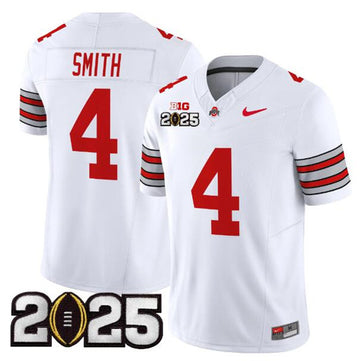 Jeremiah Smith Ohio State Buckeyes white jersey