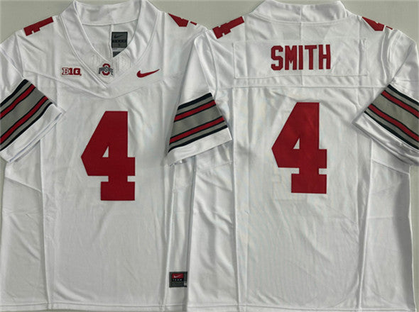 Jeremiah Smith Ohio State Buckeyes white jersey