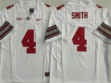 Jeremiah Smith Ohio State Buckeyes white jersey