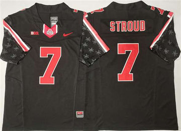 CJ Stroud Ohio State Buckeyes black FUSE jersey