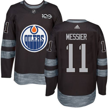 Mark Messier Edmonton Oilers black jersey