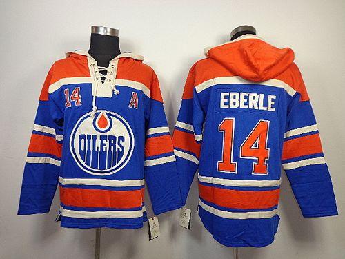 Jordan Eberle Edmonton Oilers blue jersey