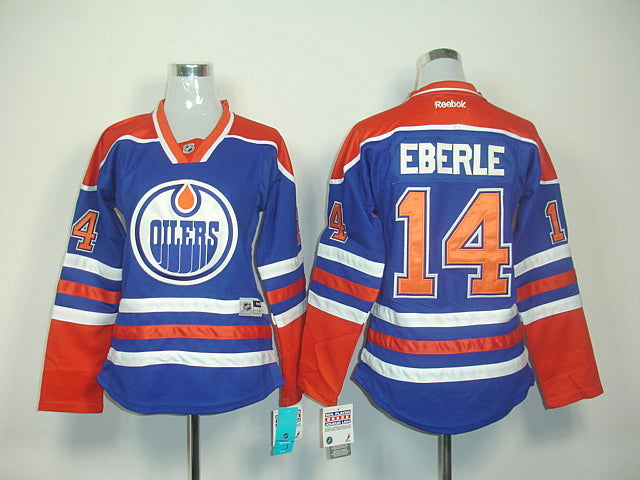 Jordan Eberle Edmonton Oilers blue Home jersey