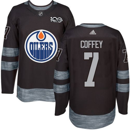 Paul Coffey Edmonton Oilers black jersey