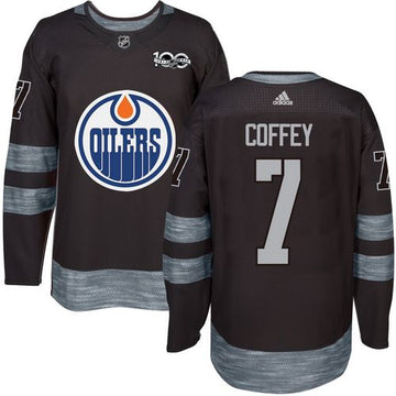 Paul Coffey Edmonton Oilers black jersey