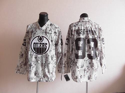 Nugent-Hopkins Camouflage Edmonton Oilers jersey