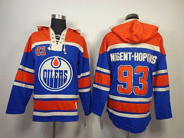 Nugent-Hopkins Edmonton Oilers blue jersey