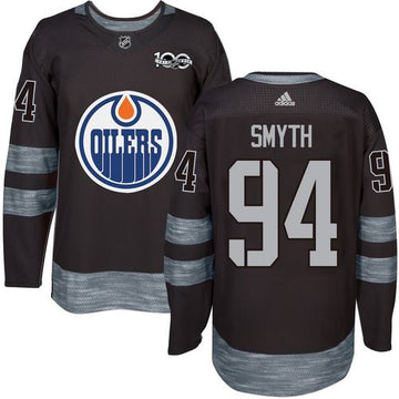 Ryan Smyth Edmonton Oilers black jersey