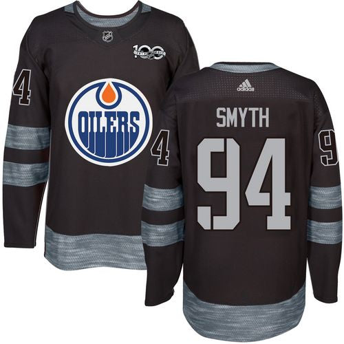 Ryan Smyth Edmonton Oilers black jersey