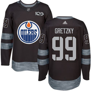 Wayne Gretzky Edmonton Oilers black jersey