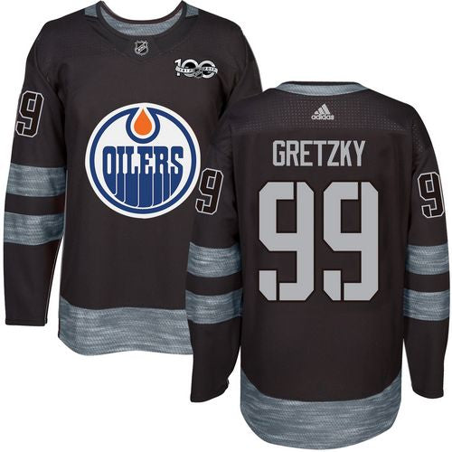 Wayne Gretzky Edmonton Oilers black jersey
