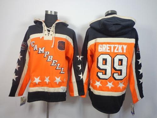 Wayne Gretzky Edmonton Oilers orange jersey