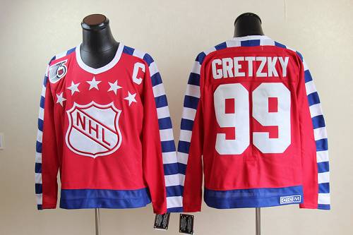 Wayne Gretzky Edmonton Oilers red Throwback jersey