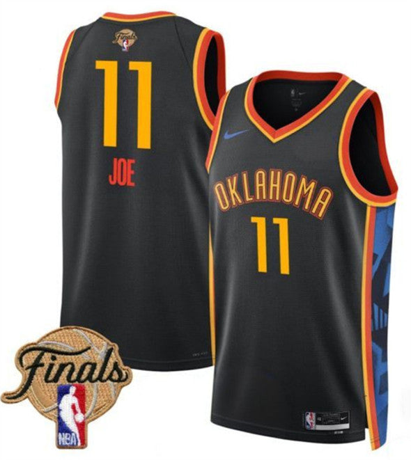 Isaiah Joe Oklahoma City Thunder black City Edition jersey