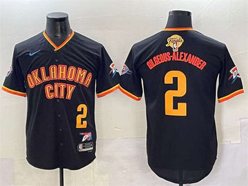 Shai Gilgeous-Alexander Oklahoma City Thunder black Vapor jersey