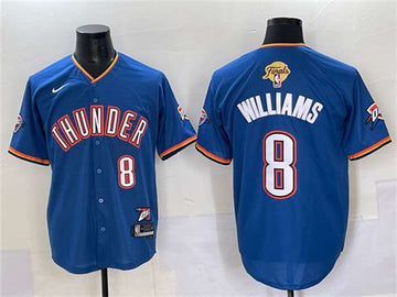 Jalen Williams Oklahoma City Thunder blue Vapor jersey