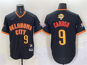 Alex Caruso Oklahoma City Thunder black Vapor jersey