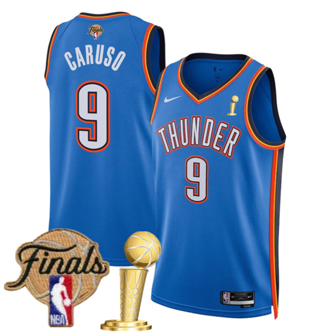 Alex Caruso Oklahoma City Thunder blue jersey