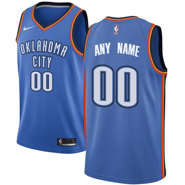 Custom Oklahoma City Thunder jersey