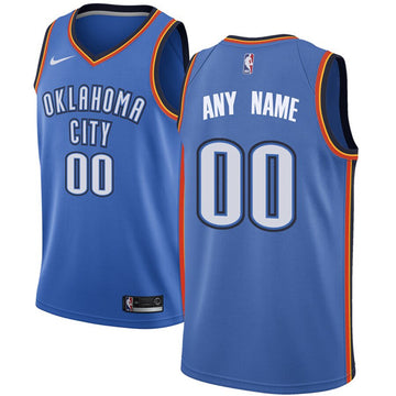 Custom Oklahoma City Thunder jersey