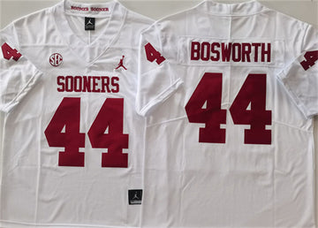 Brian Bosworth Oklahoma Sooners white jersey