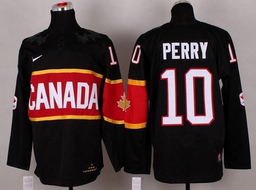 Corey Perry Team Canada black jersey