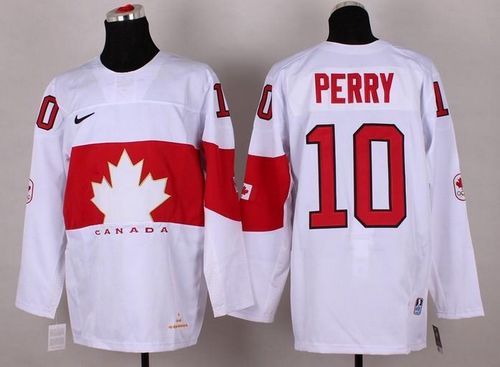 Corey Perry Team Canada white jersey