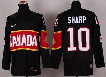 Patrick Sharp Team Canada black jersey
