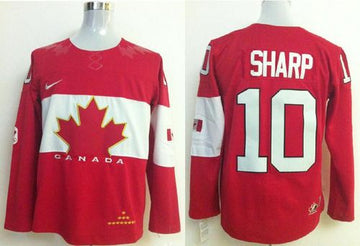 Patrick Sharp Team Canada red jersey
