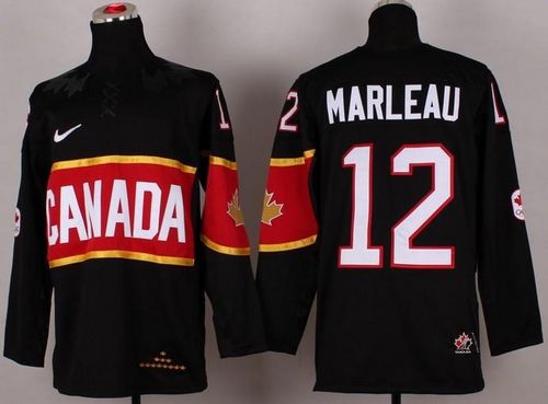 Patrick Marleau Team Canada black jersey