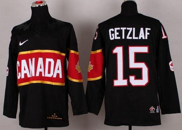 Ryan Getzlaf Team Canada black jersey